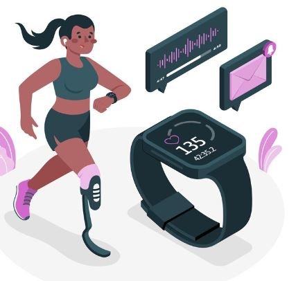 activity track by smartwatch